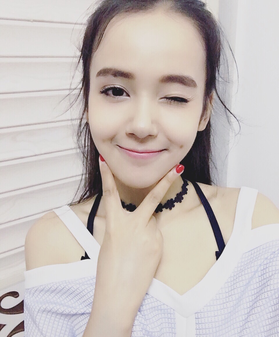 安利一位混血小美女阿依帕丽南京理工大学水瓶座