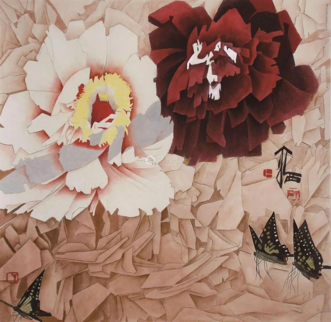 贾平西这个花鸟画得有意思