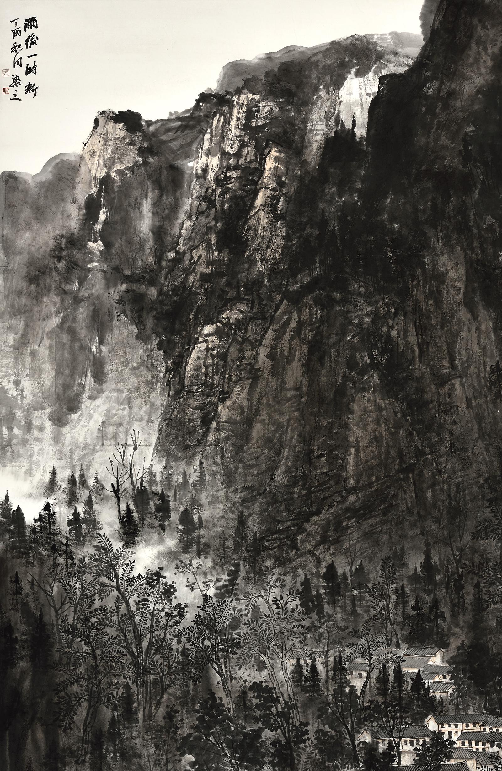 国展精品《雨后一时新》分解图欣赏|雨后一时新|中国美术家|中国画