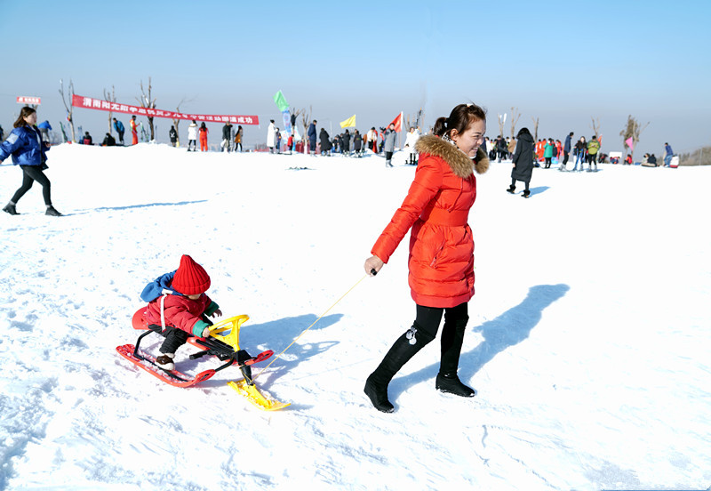 渭南必捷滑雪场图片