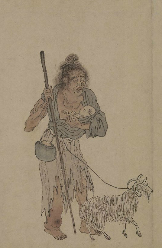 明 周臣《流民图》|美术馆|克利夫兰|画册|生活|速写_新浪新闻