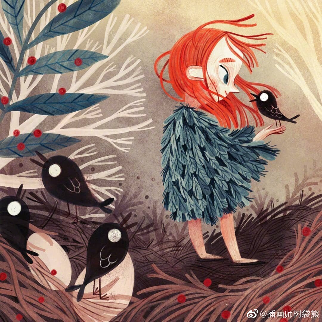 西班牙插画师davidsierralistón童书绘本插画设计作品