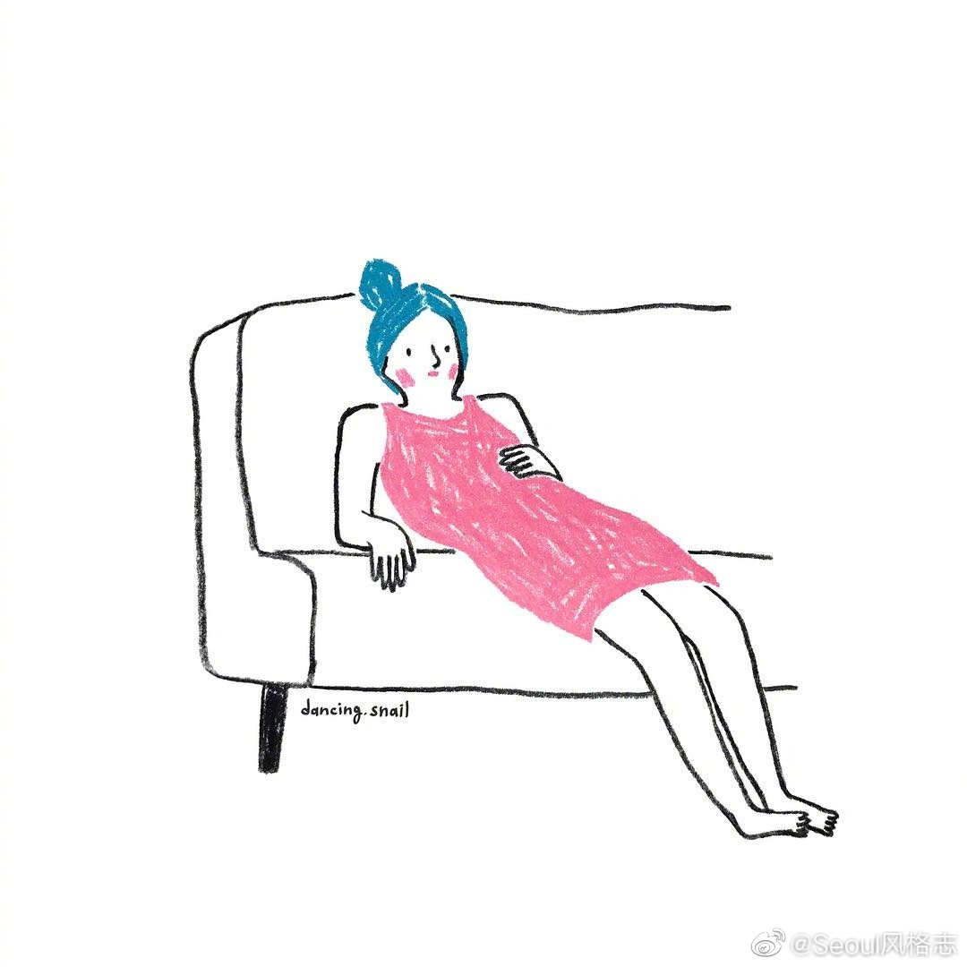 一个什么都不想做只想躺尸的周五crdancingsnail