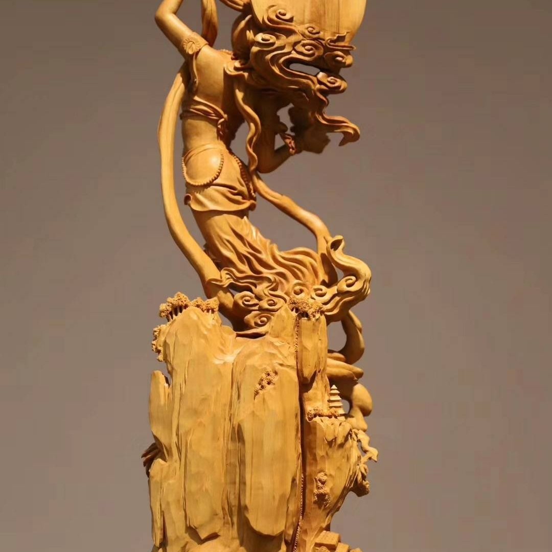 意大利国宝级雕塑家——布鲁诺·瓦尔波特_木雕_写实_人物