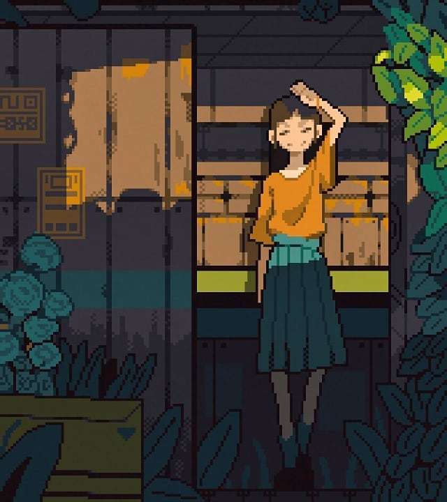 像素风的人物插画可以说是别有一番风味啦作者faxdoc