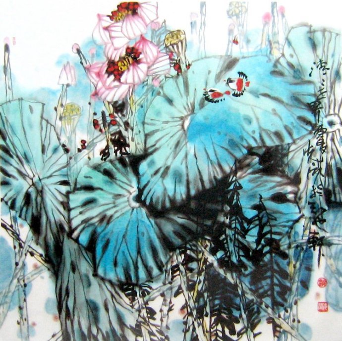 赵先闻花鸟画作品欣赏!