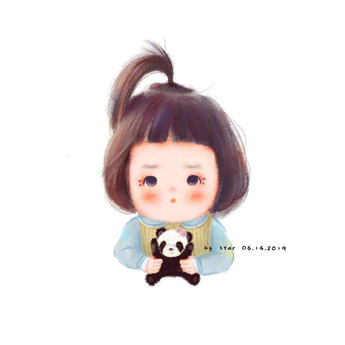 漫画中的萌宝,过于可爱了