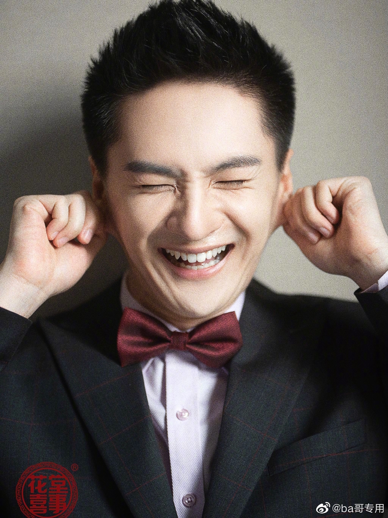 今天快乐星球的丁凯乐结婚婚纱照和现场迎亲照片出来了祝福乐乐