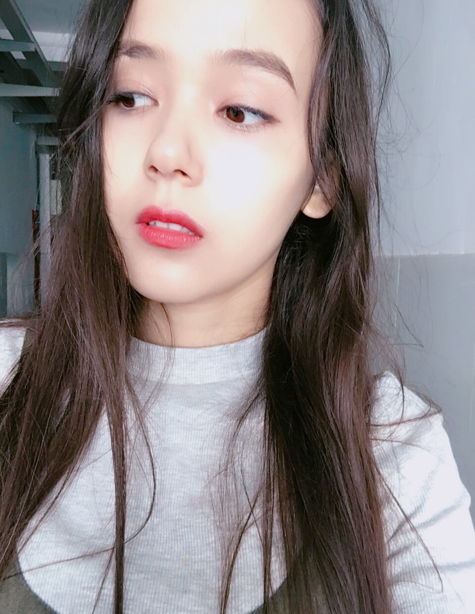 安利一位混血小美女阿依帕丽南京理工大学水瓶座