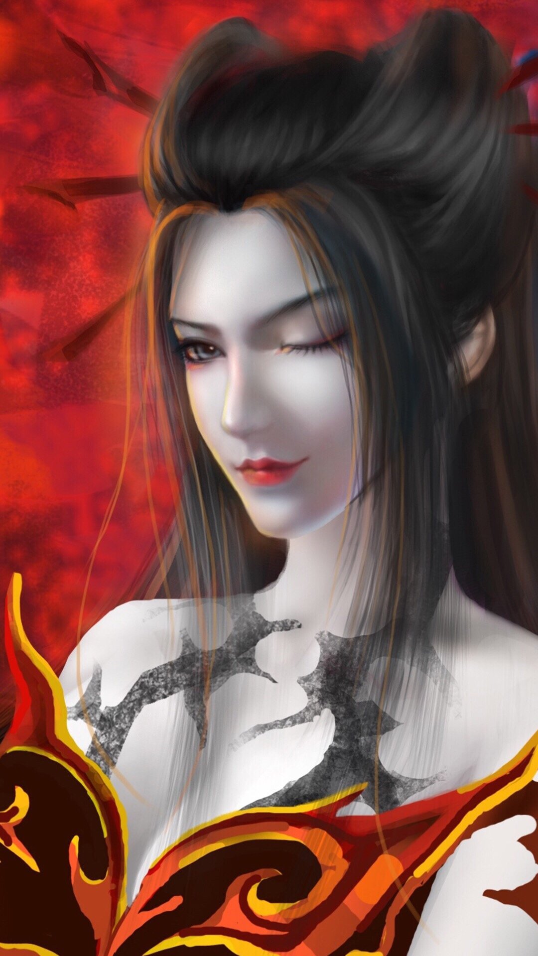 焰灵姬真漂亮
