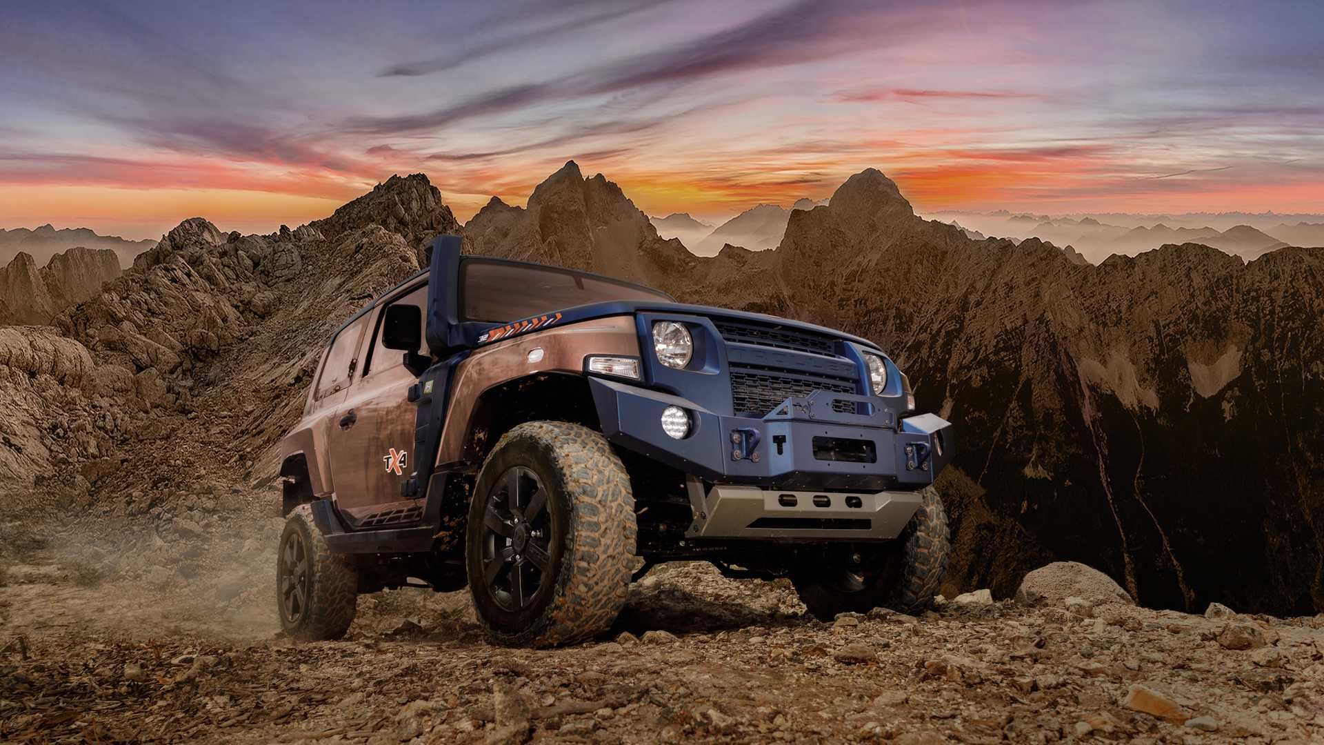 暴力福特troller tx4!