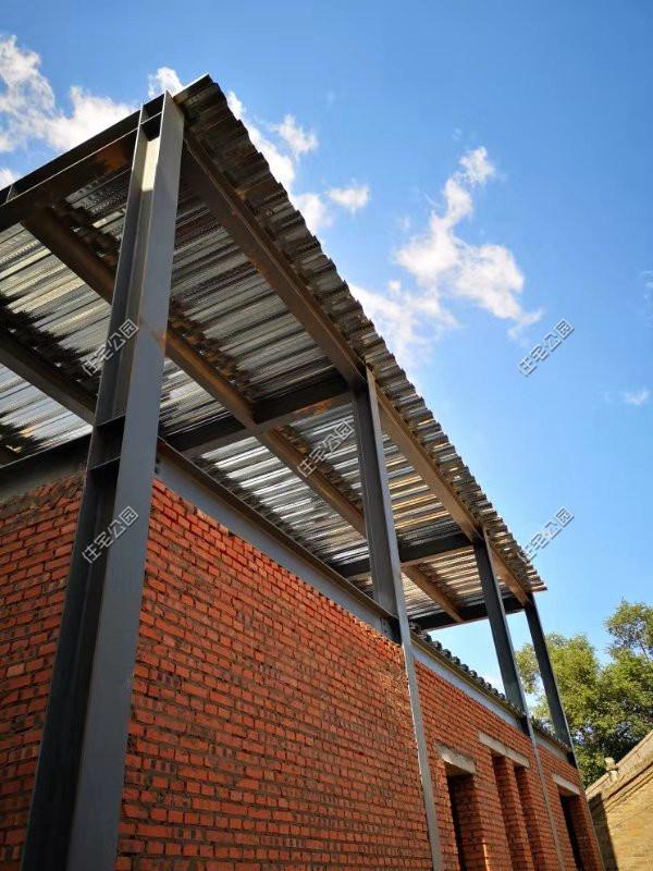 刘女士用重钢结构打造中式农村小院工人师傅纷纷拍照发朋友圈