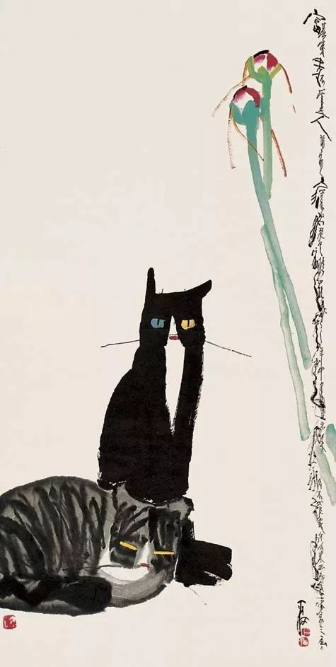 贾平西这个花鸟画得有意思