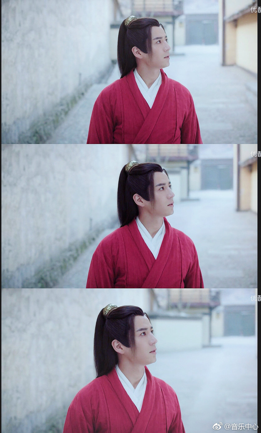 变刺猬了也不耽误我吸师父的美颜红衣顾剑太美