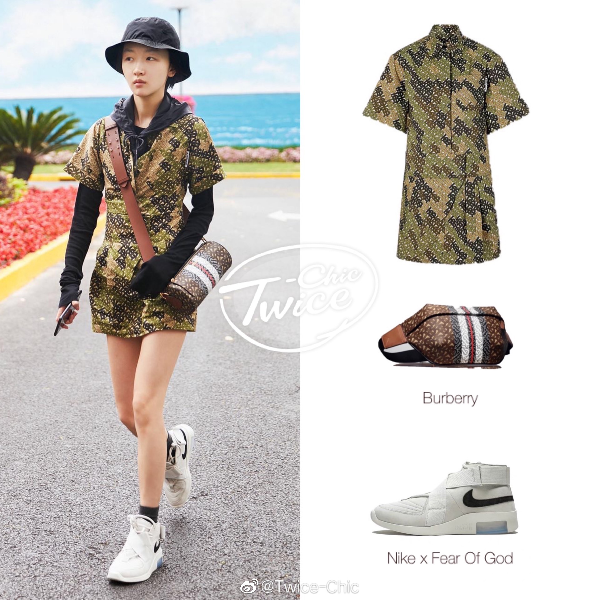 周冬雨上海机场街拍