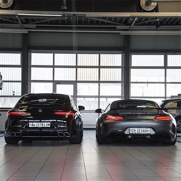 四门黑武士梅赛德斯-amg gt 63 s,比保时捷panamera更有个性