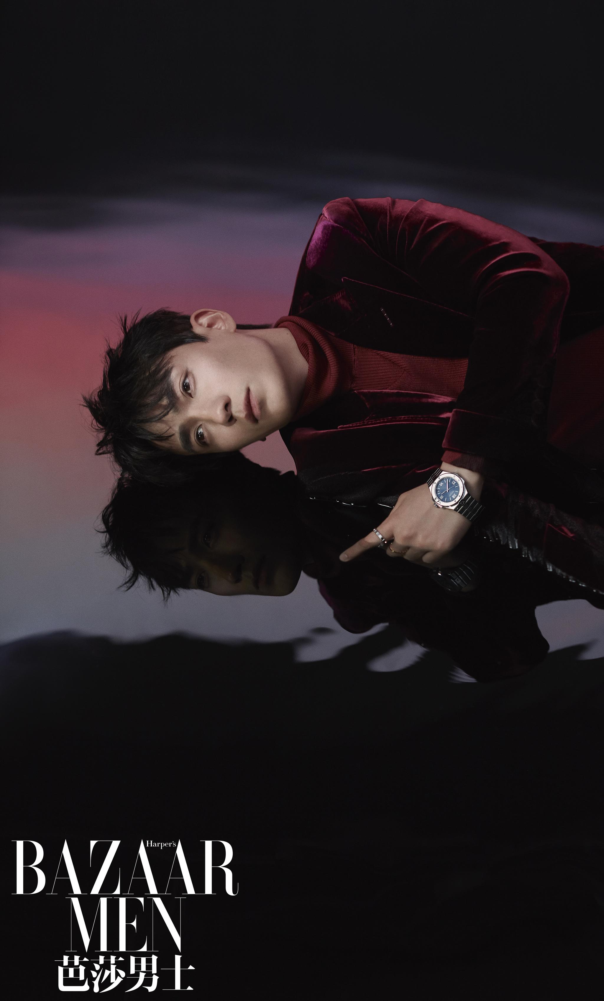 朱一龙登上芭莎男士十一月刊封面大片