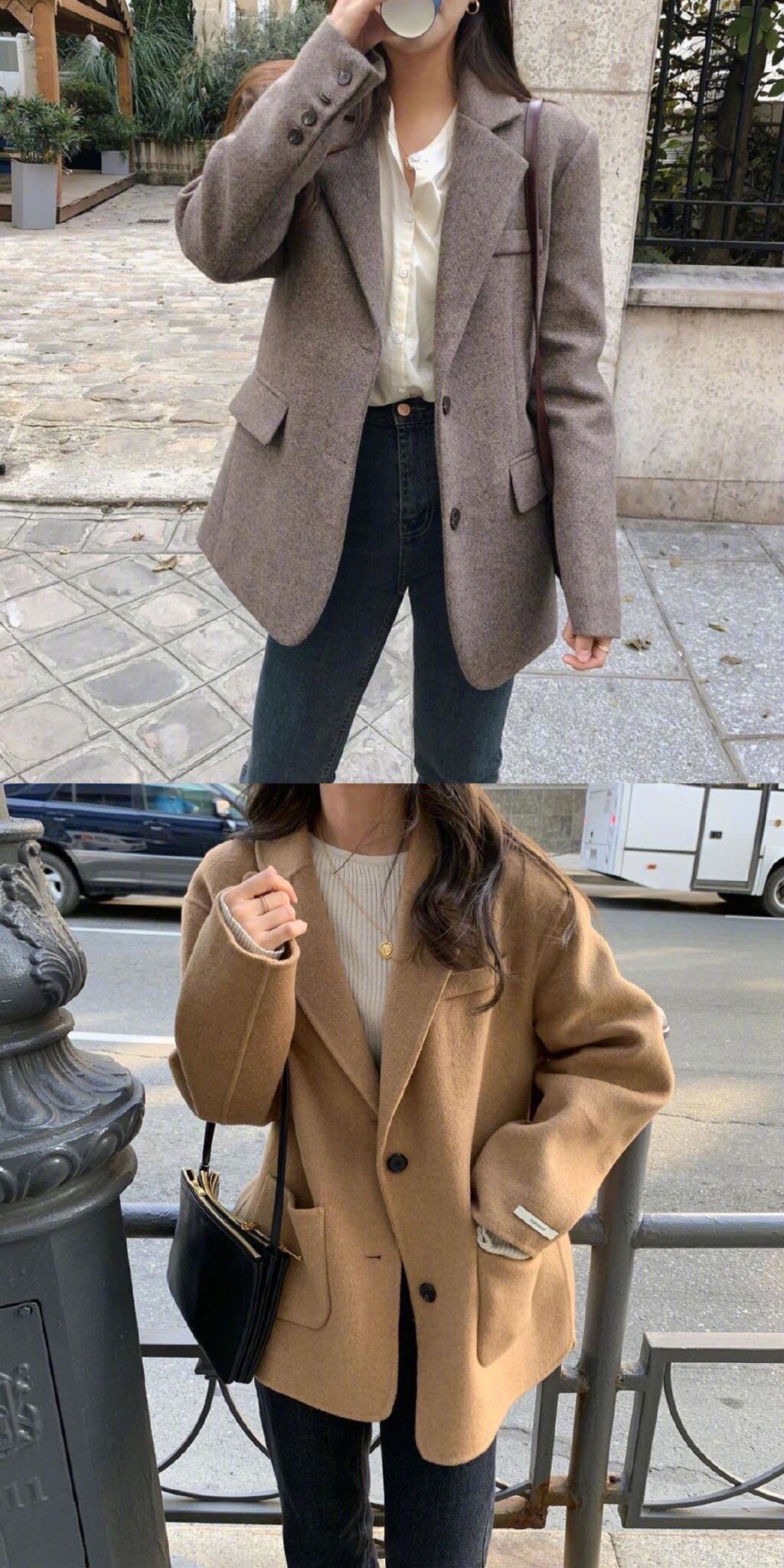 冬日里的复古温暖米棕色系情结,干净柔和又十分百搭的穿衣配色指南