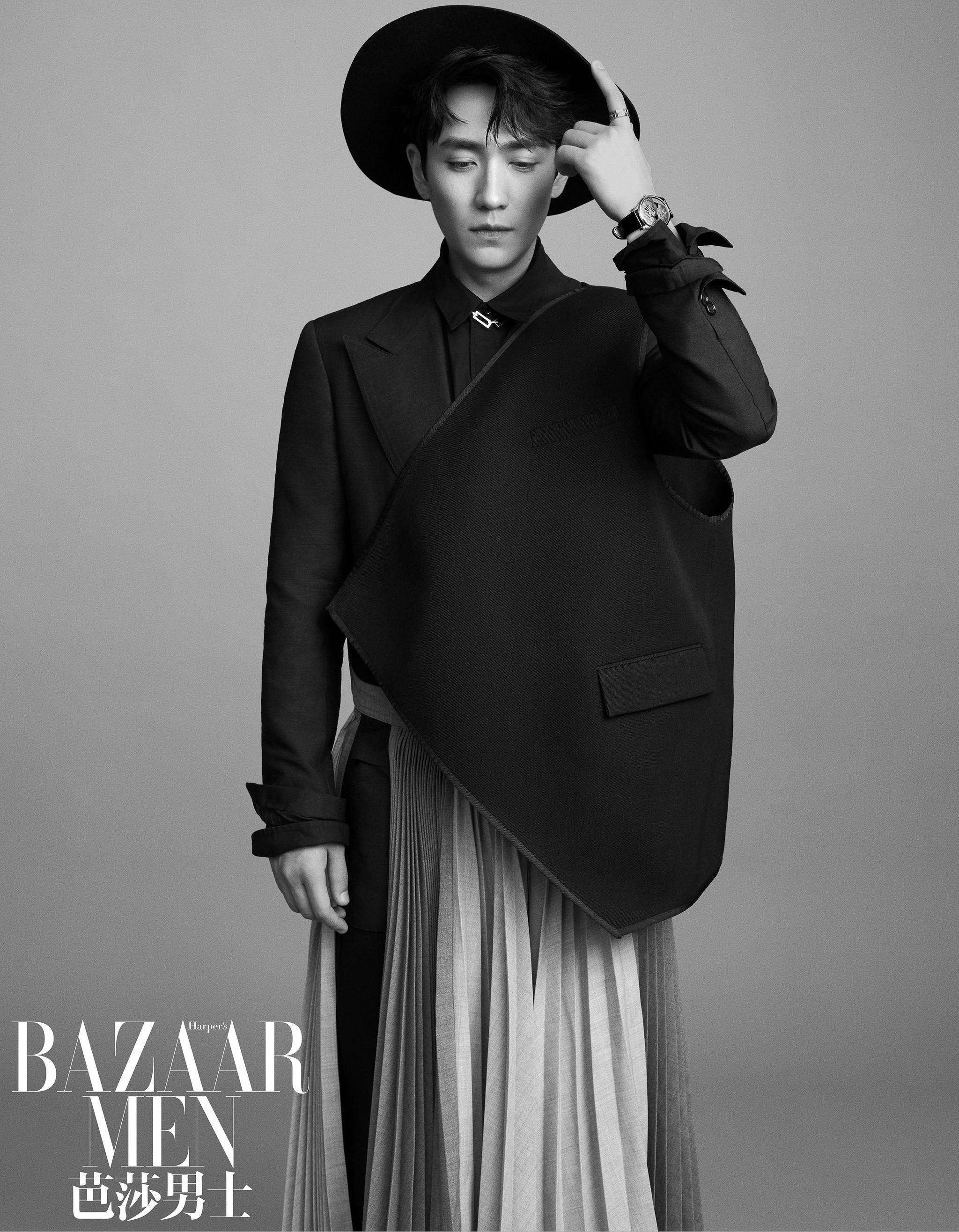 朱一龙登上芭莎男士十一月刊封面大片