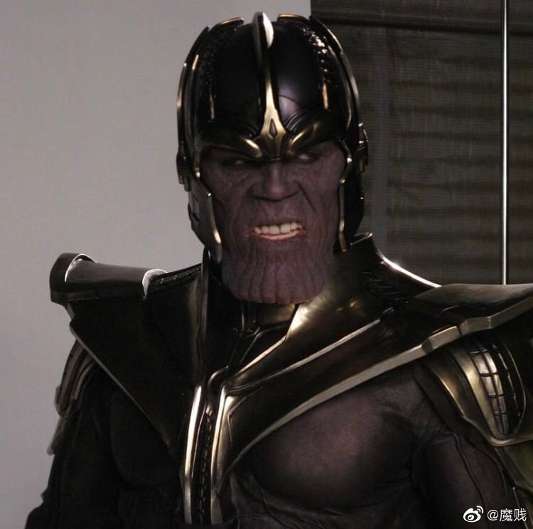 复仇者联盟1幕后照damionpoitie饰演的灭霸