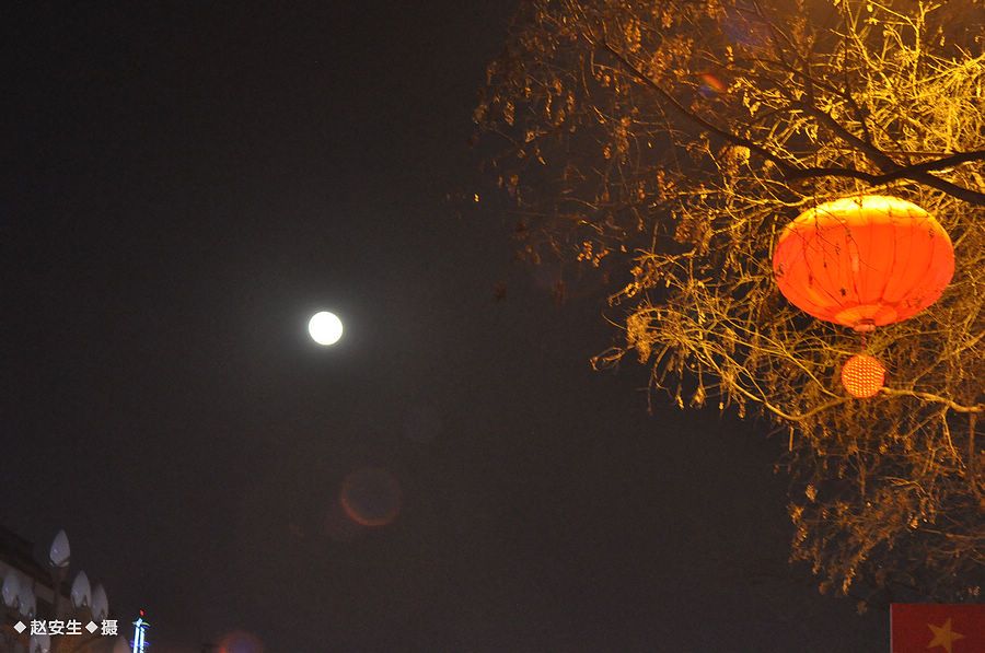 腊月十六天水上空的月亮(天之水网组图)|秦州区|一轮明月|天水市_新浪