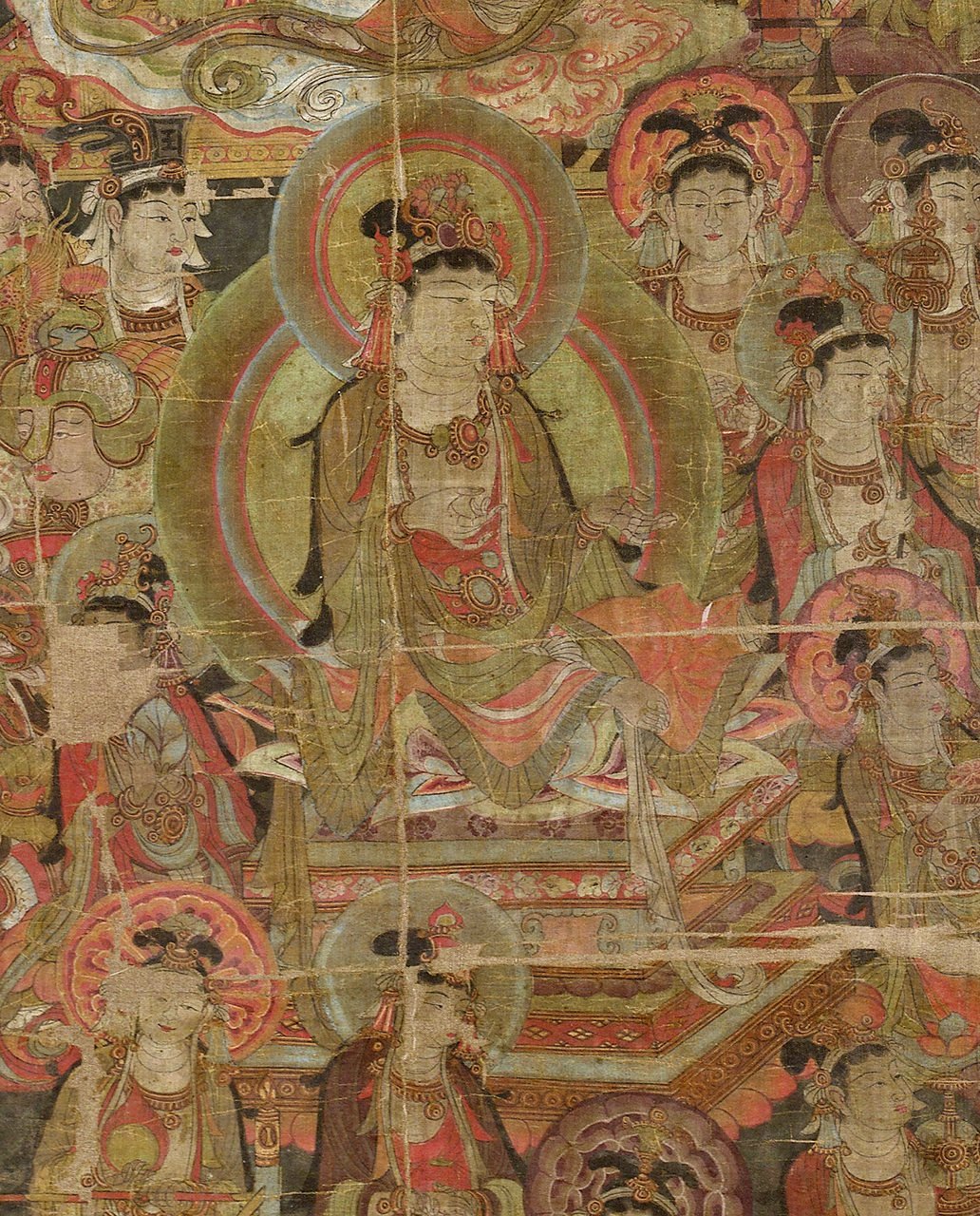 药师琉璃光王佛,又称药师如来、药师琉璃光王如来、十二愿王等
