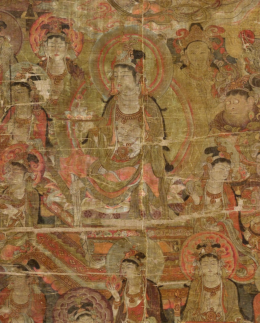 药师琉璃光王佛,又称药师如来、药师琉璃光王如来、十二愿王等