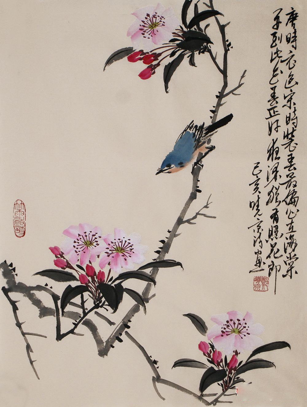 意境十足的国画欣赏 名家画作 打造背景墙上的艺术