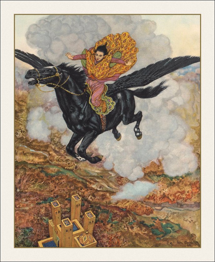 名著插图:《一千零一夜》|列昂|插图|卡雷_新浪新闻