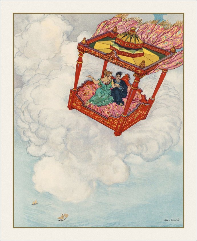 名著插图:《一千零一夜》|列昂|插图|卡雷_新浪新闻