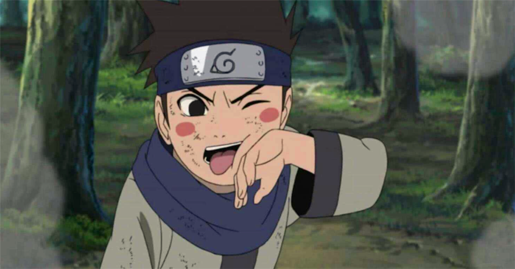 木叶丸对于学习忍术也相当努力,而且继承了火影爷爷的火之意志.