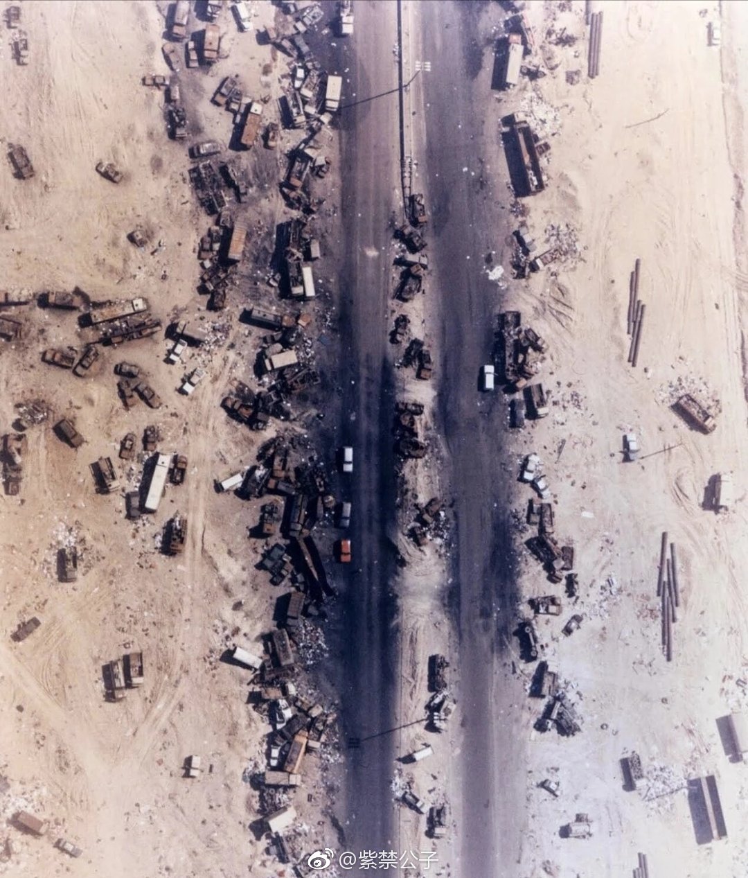 死亡之路指的是科威特到伊拉克的一条六车道公路