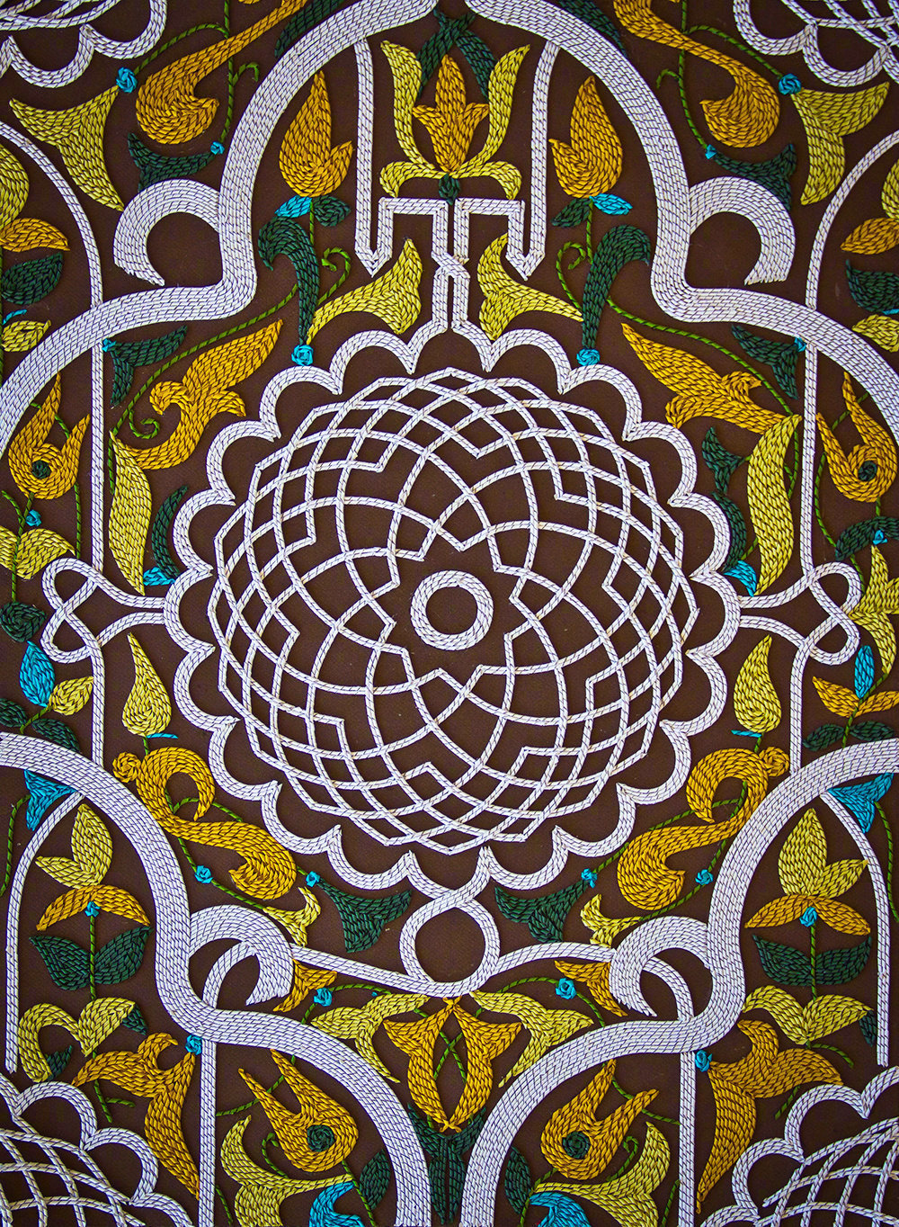 悉尼印度裔艺术家 gunjan aylawadi 利用纸张编制的复杂纹理|纸张|纹