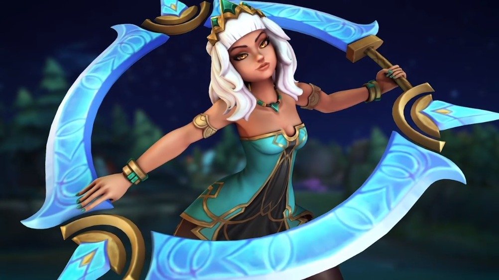《英雄联盟》新英雄 元素女皇奇亚娜 完整预告公布