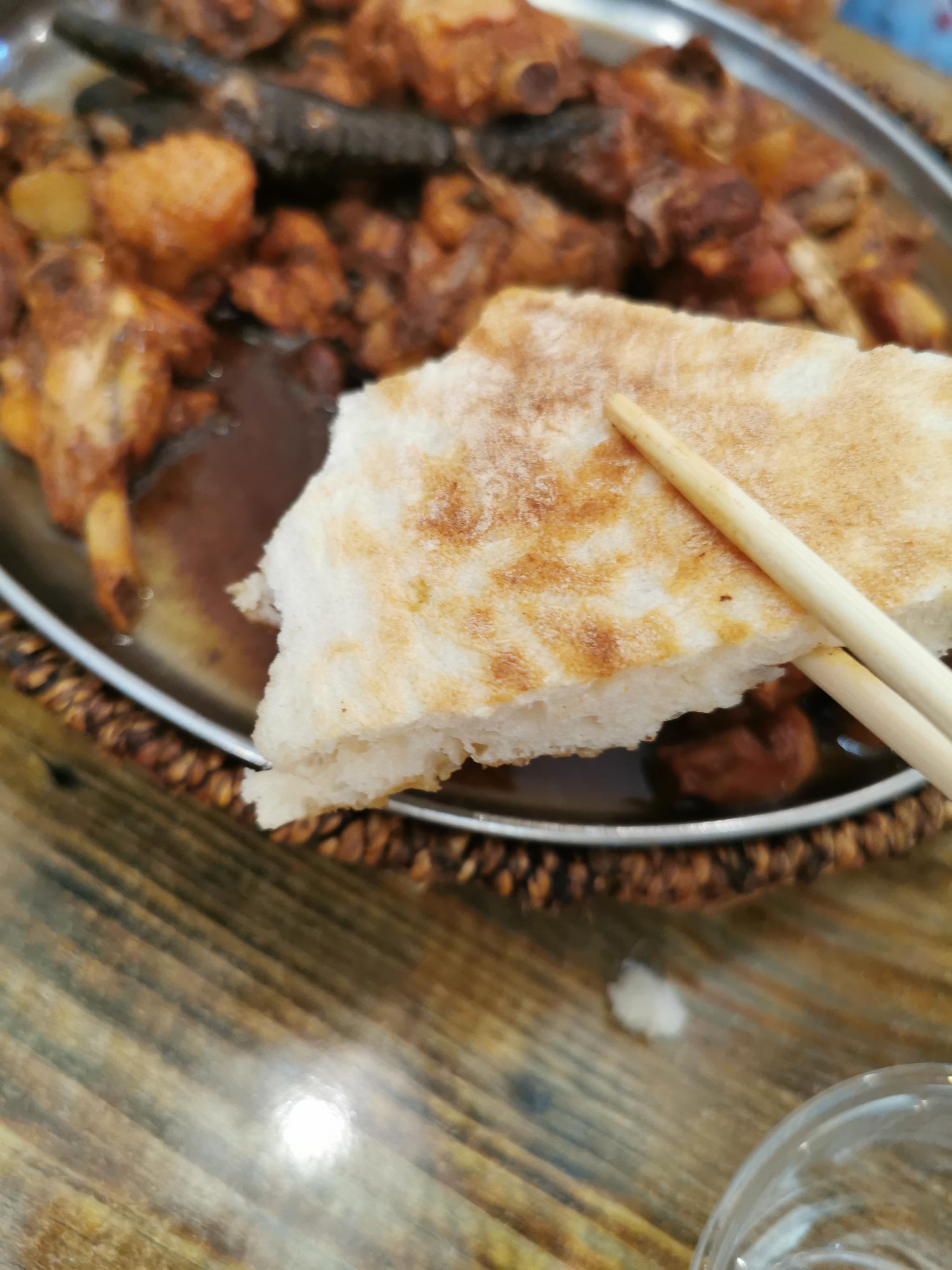鸡够味,重点是这个饼外表焦脆内里松软,真的太好吃了|焦脆|内里|外表