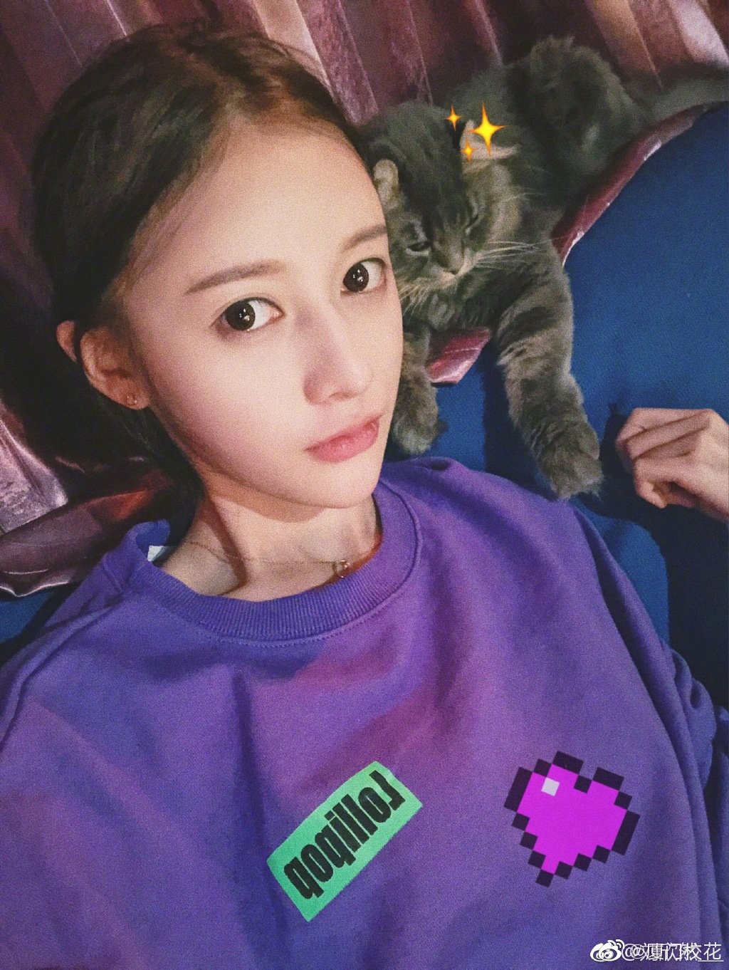 她叫刘欣然就读于中央戏剧学院表演系来自江苏你觉得几分呢