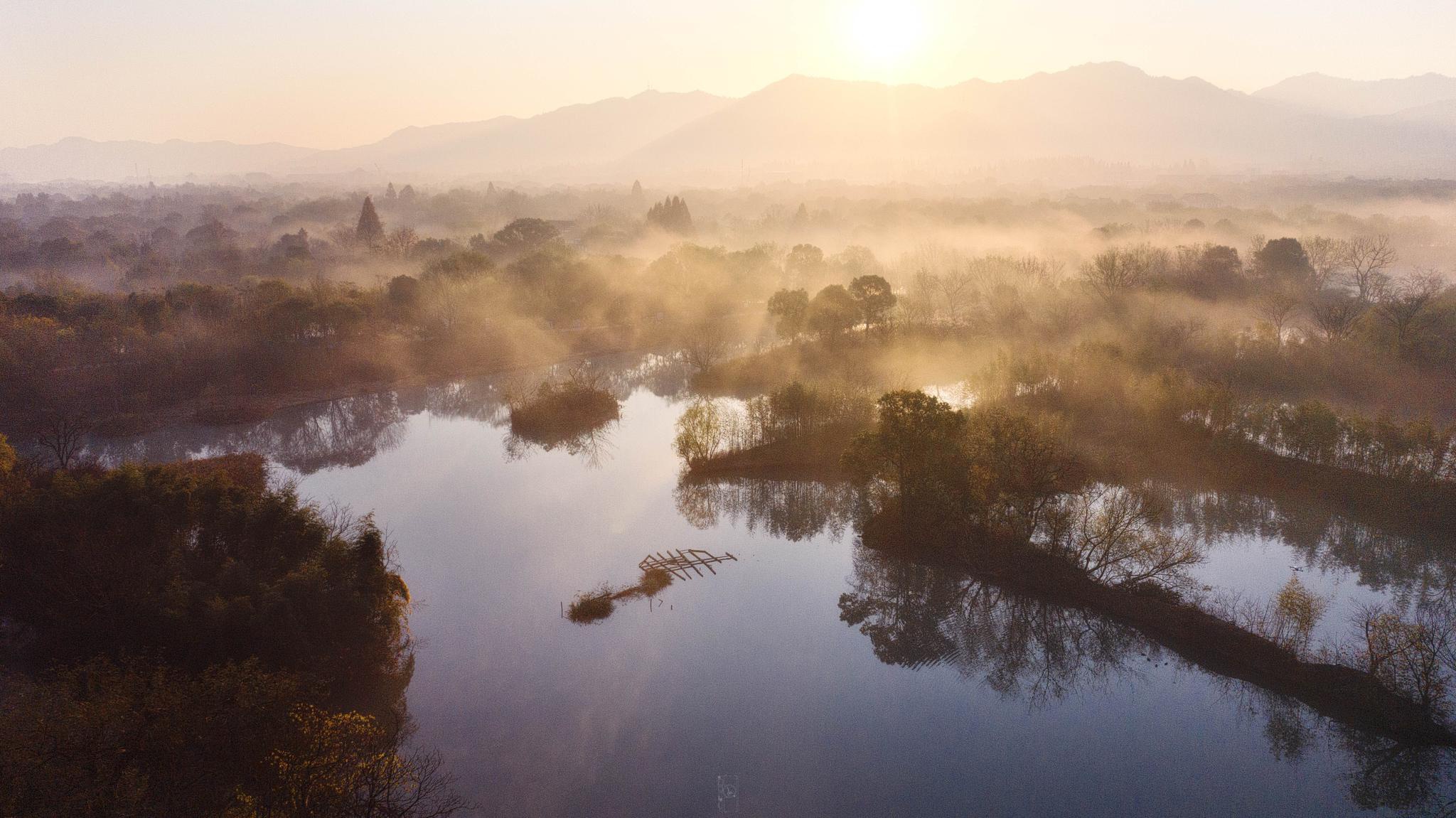 杭州同城杭州发布图虫摄影网视觉中国西溪之秋