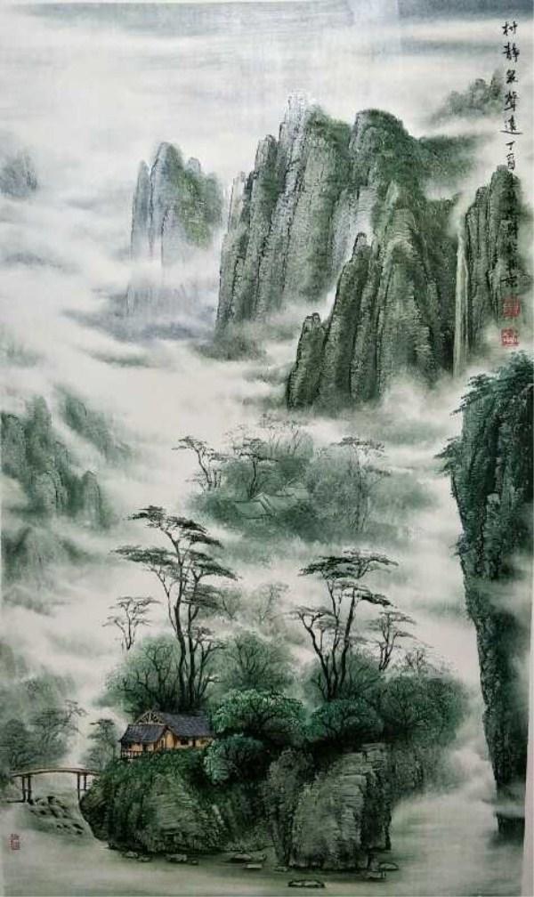 著名画家陈忠财---格调高逸 韵味深长