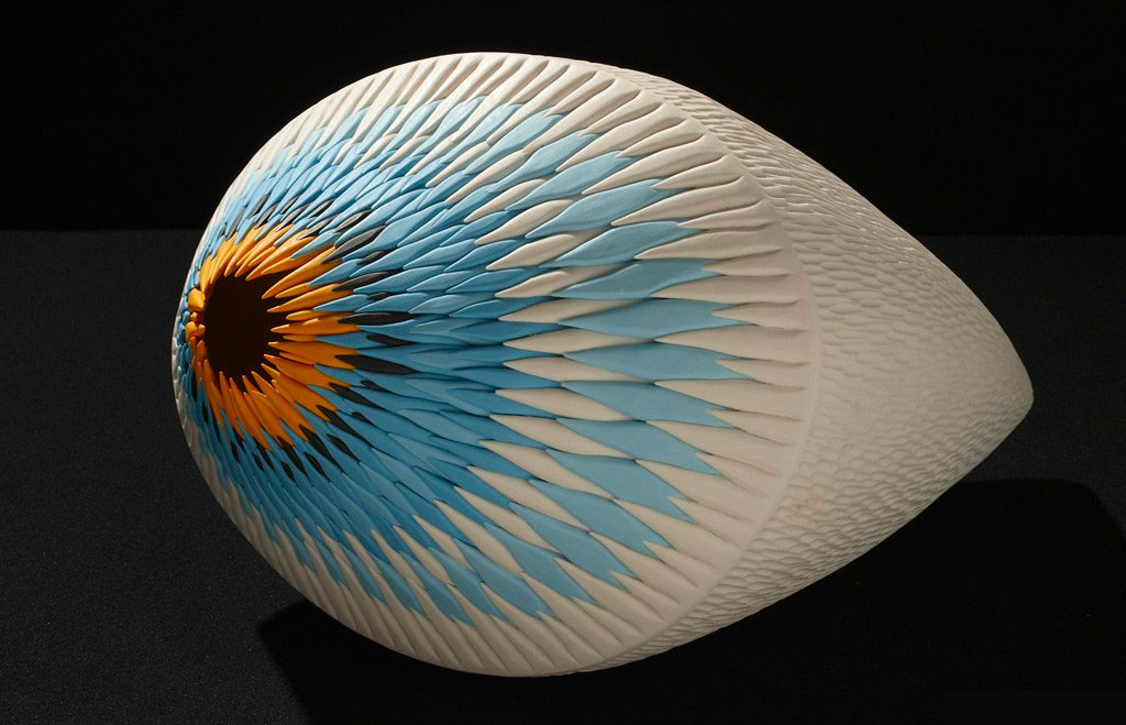 锋利的陶瓷器皿意大利陶艺艺术家marthapachónrodríguez