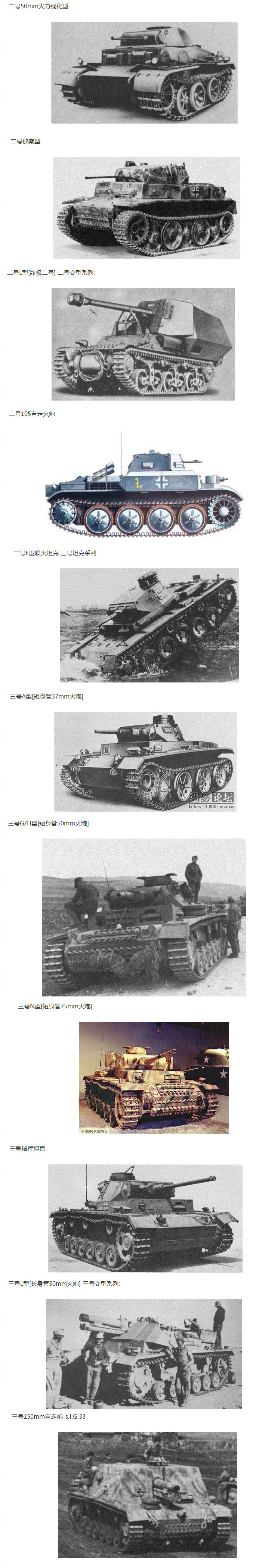二战德国装甲战车大全！
