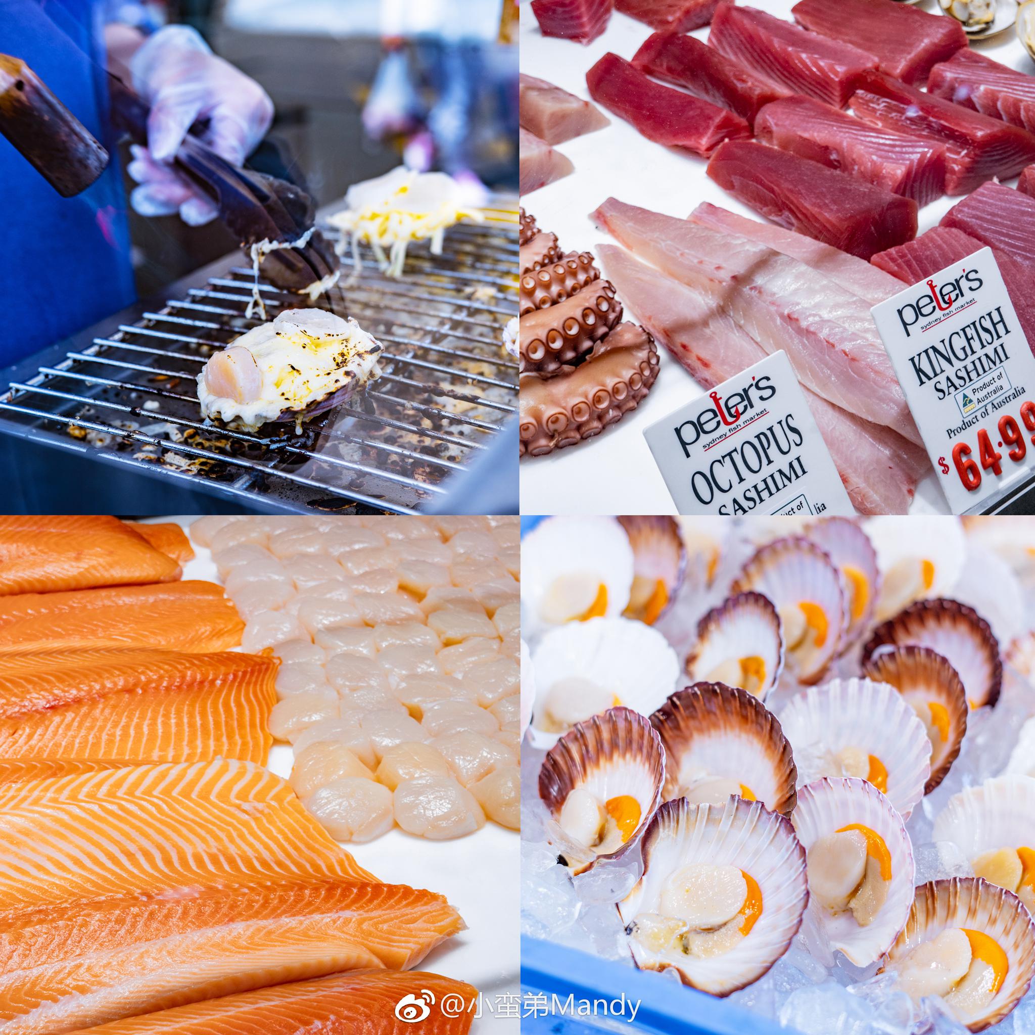 悉尼鱼市场sydney fish market,是世界上第二大的海鲜水产市场