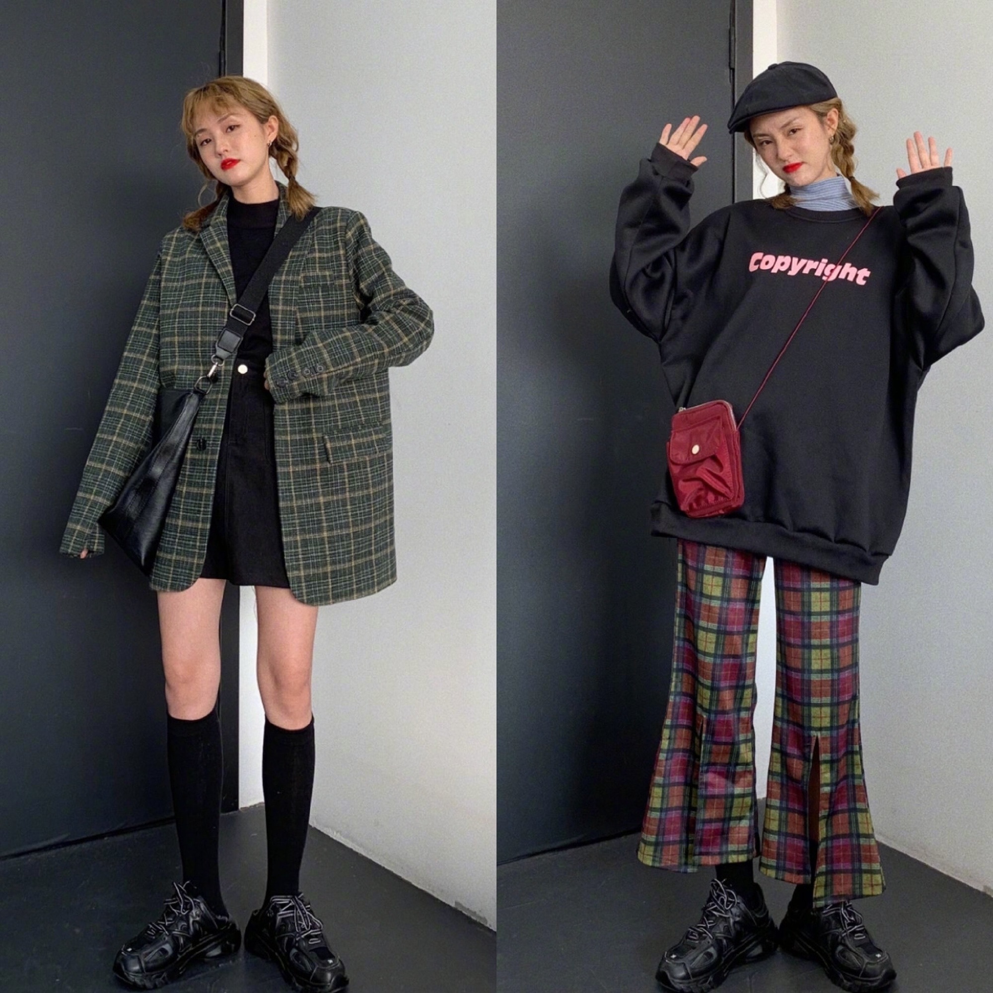 18套可盐可甜的早春穿搭;最近真的太爱这些颜色艳丽的搭配了!