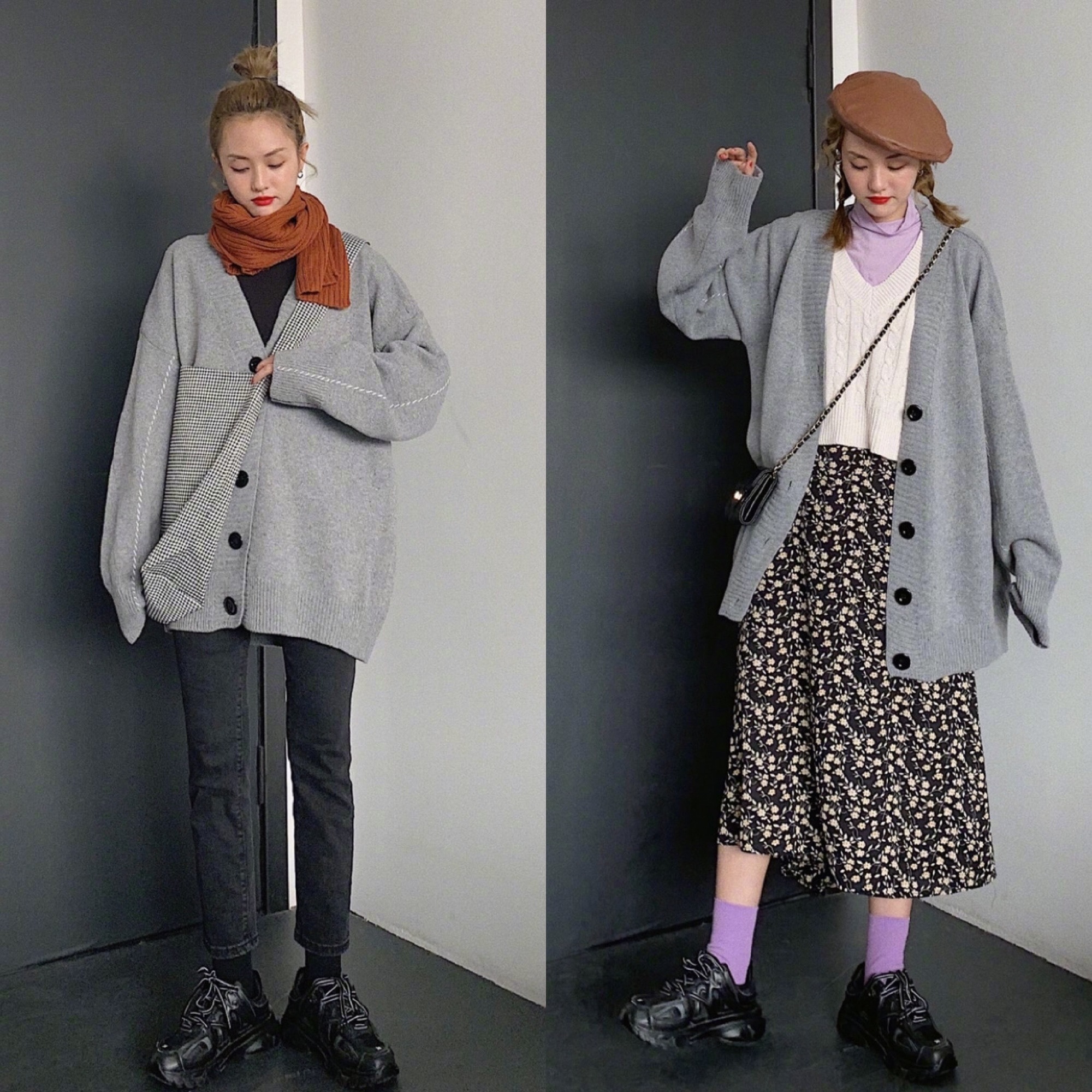 18套可盐可甜的早春穿搭;最近真的太爱这些颜色艳丽的搭配了!