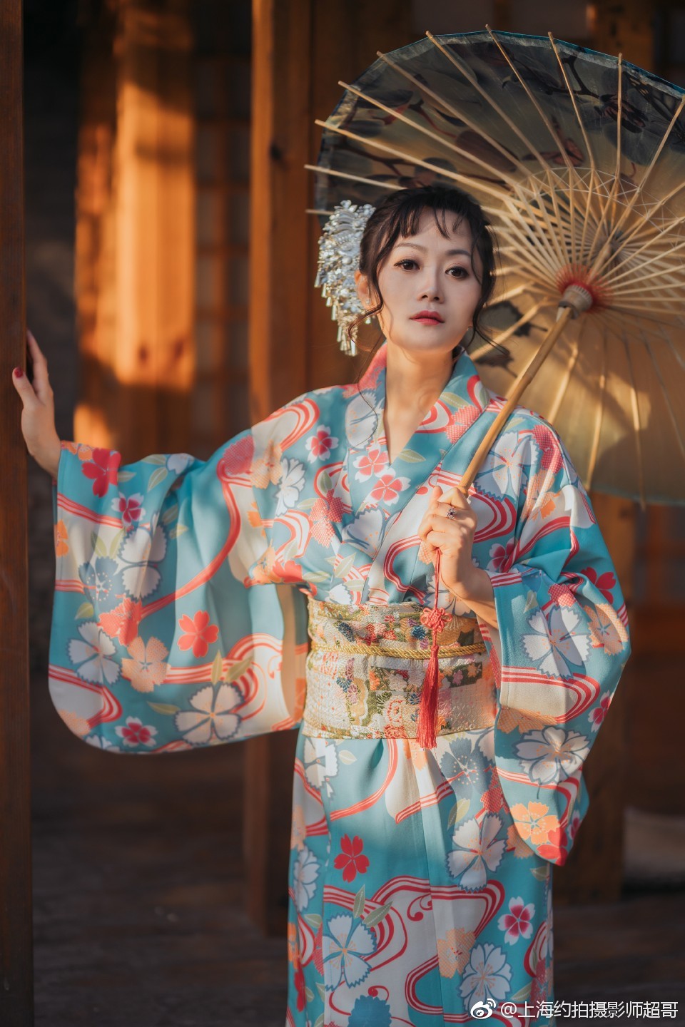 和服约拍小姐姐第二次找我拍了摄影后期 上海约拍摄影师超哥