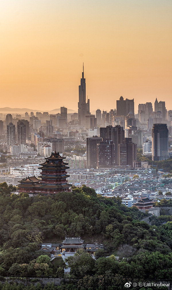 南京美丽城市景色@南京发布 @新浪江苏旅游 @南京头条