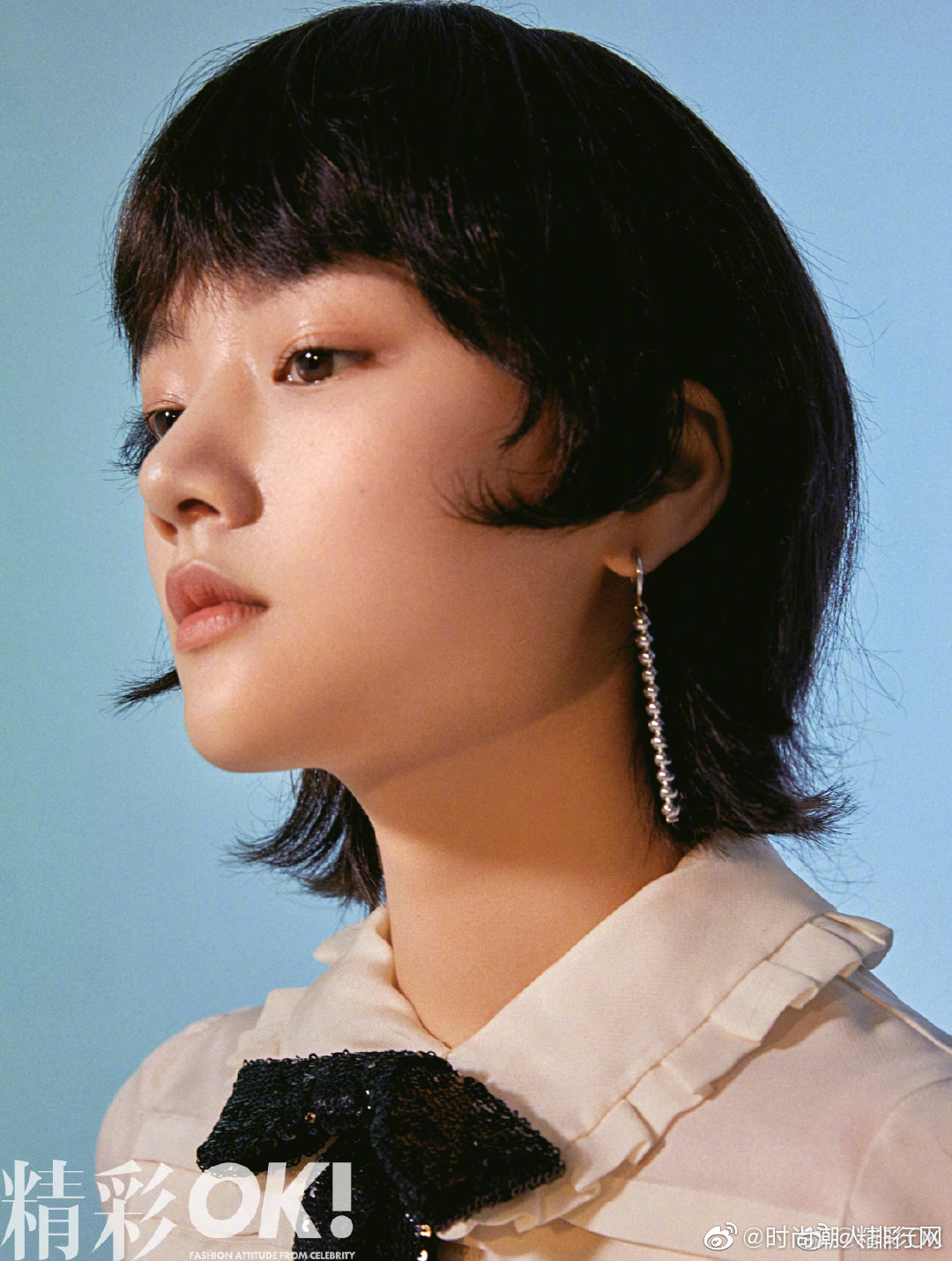 在中饰演女主角易遥的演员任敏登上本期ok