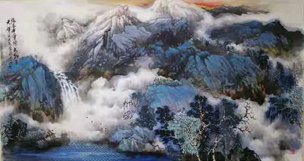 艺术名家马景岭山水新作