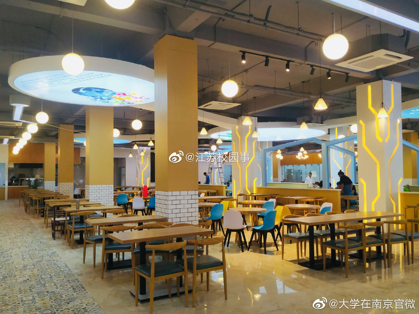 南邮@南京邮电大学 三牌楼校区食堂自行感受一下图片 | @喜字红残