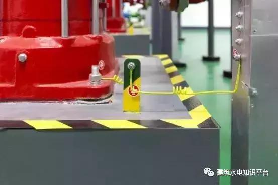消防泵设备接地