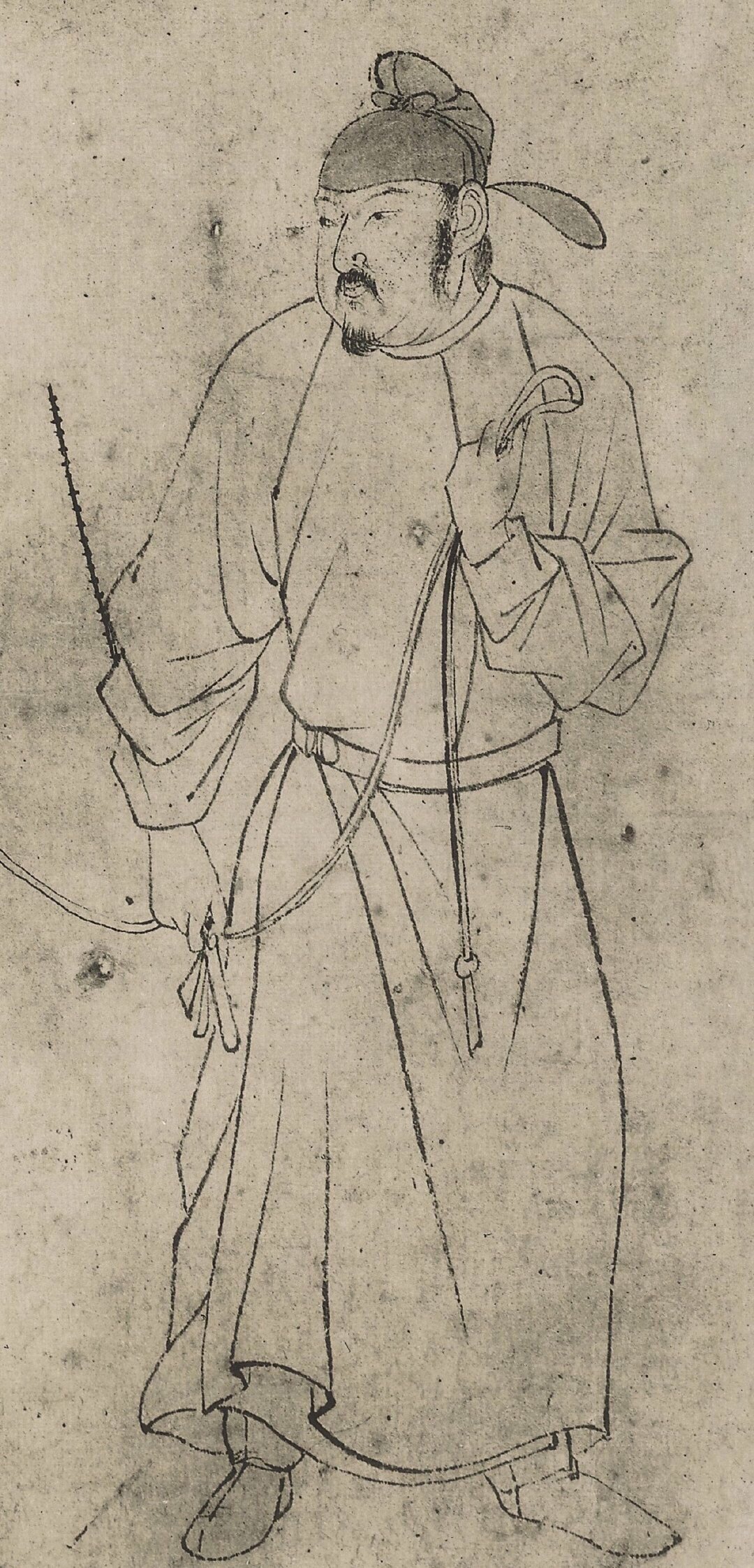 李公麟《五马图》藏于东京国立博物馆